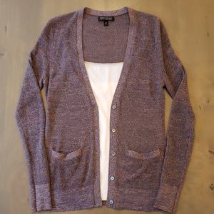 Banana Republic Sparkle Boyfriend Cardigan